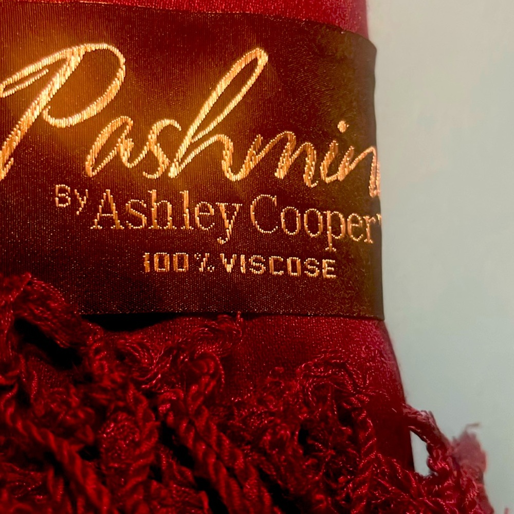 NWT Pashmina by Ashley Cooper Eggplant / puple